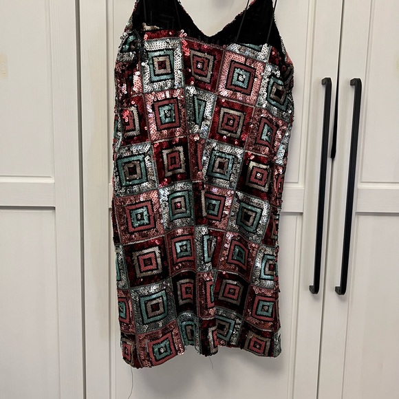 Zara Festive Days V neck mini dress Size XS - Picture 13 of 13